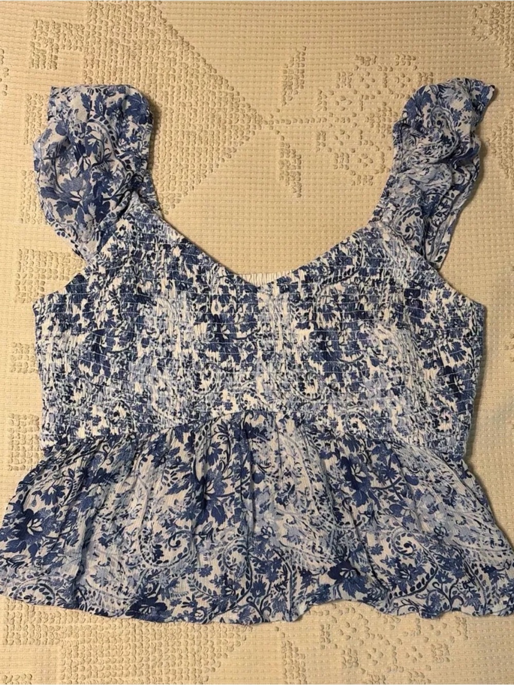 Hollister babydoll top